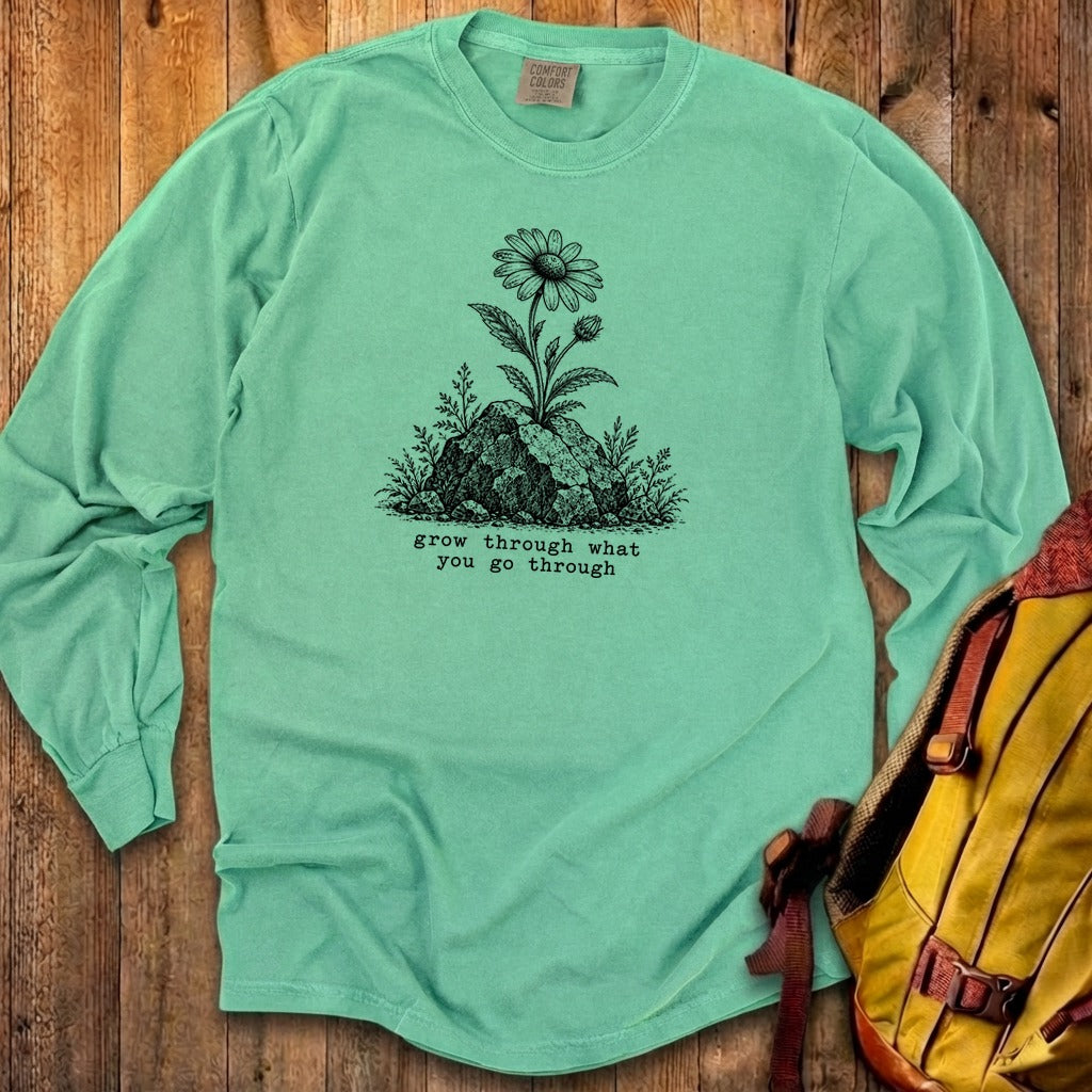 Grow Through Go Through Premium Long Sleeve