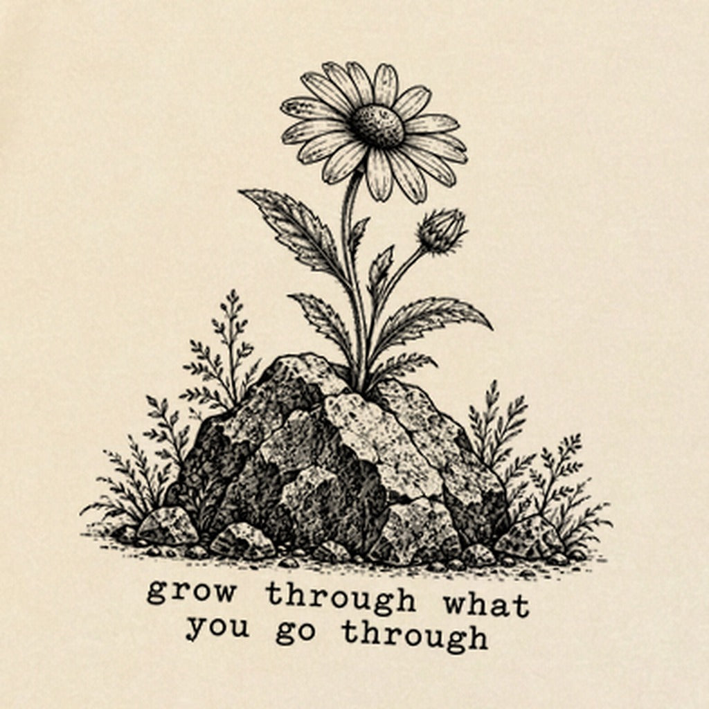 Grow Through Go Through Premium Long Sleeve