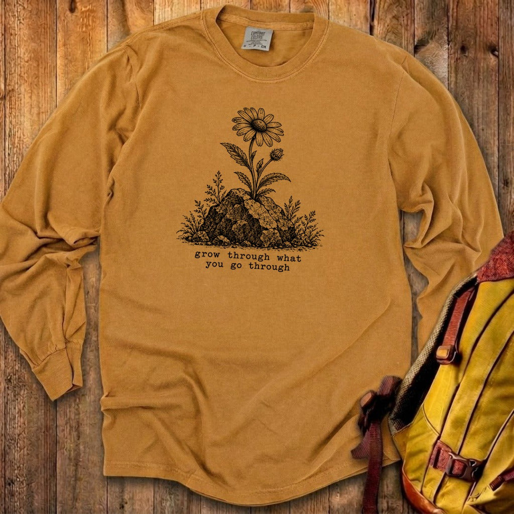 Grow Through Go Through Premium Long Sleeve