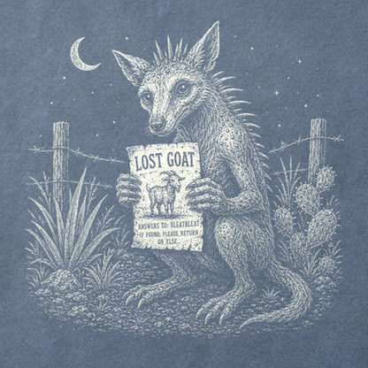 Chupacabra Lost Goat Cotton T-Shirt