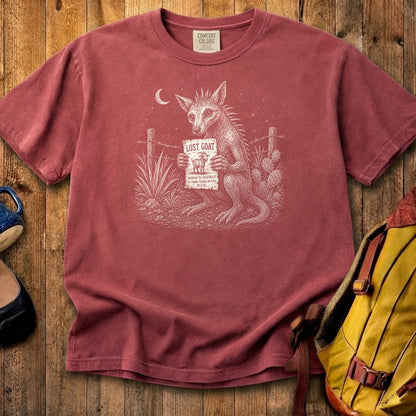 Chupacabra Lost Goat Cotton T-Shirt