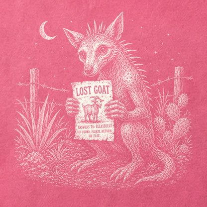 Chupacabra Lost Goat Cotton T-Shirt