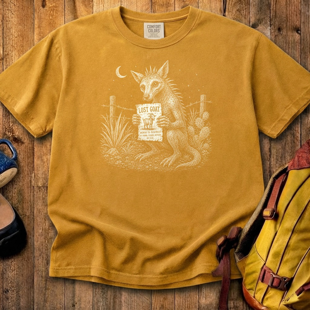 Chupacabra Lost Goat Cotton T-Shirt