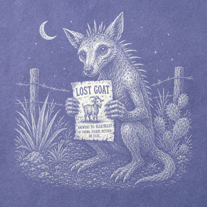 Chupacabra Lost Goat Cotton T-Shirt