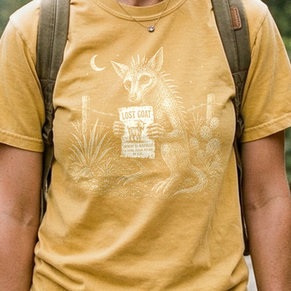 Chupacabra Lost Goat Cotton T-Shirt