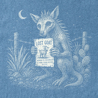 Chupacabra Lost Goat Kids Cotton T-Shirt