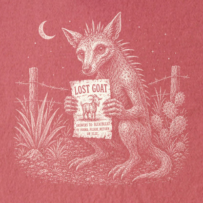 Chupacabra Lost Goat Kids Cotton T-Shirt
