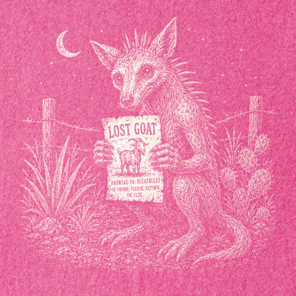 Chupacabra Lost Goat Kids Cotton T-Shirt