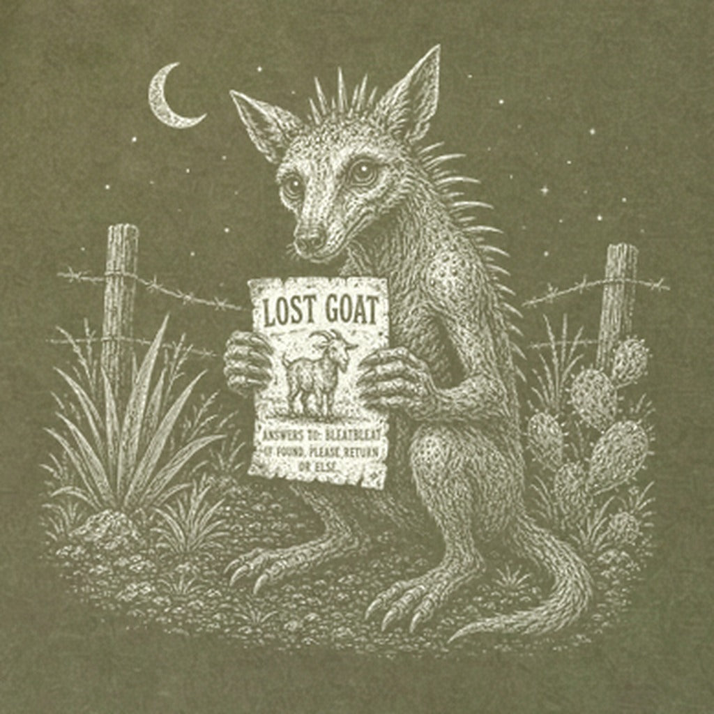 Chupacabra Lost Goat Premium Long Sleeve