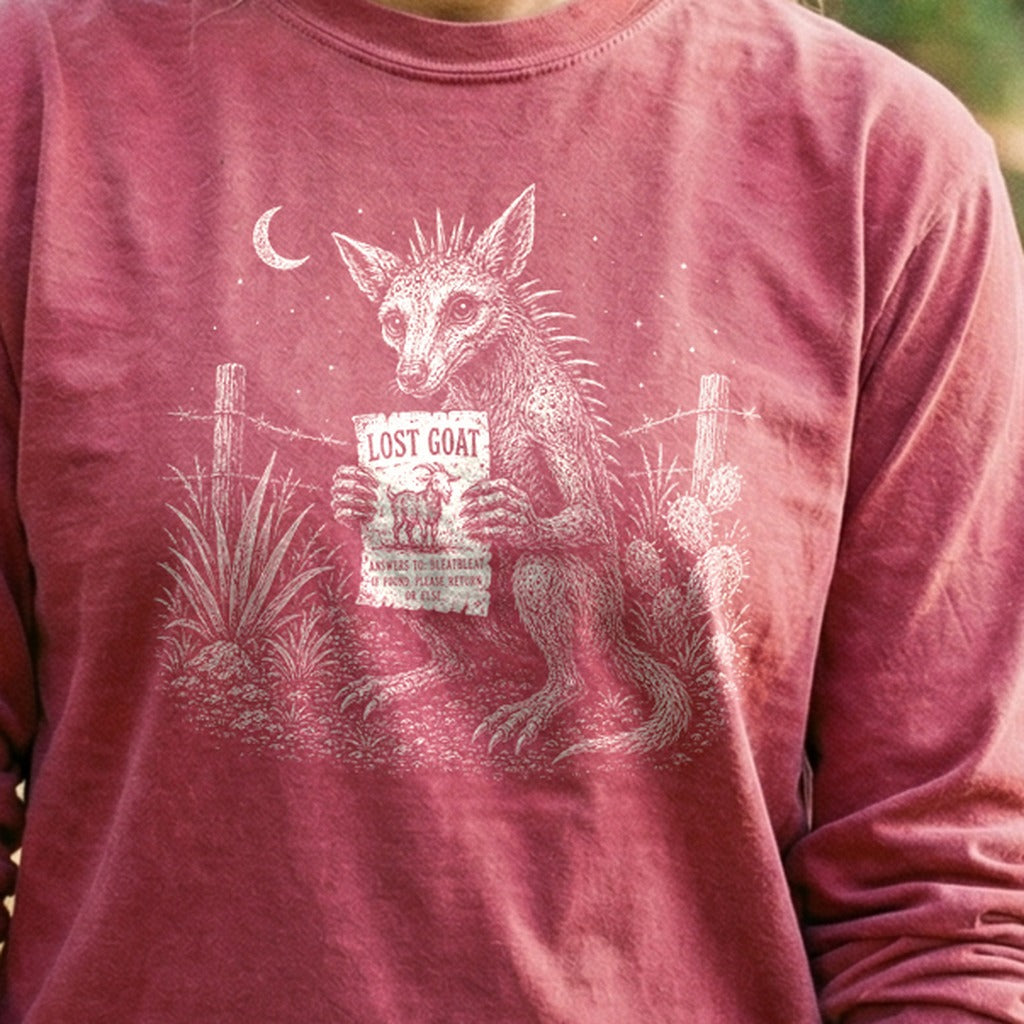 Chupacabra Lost Goat Premium Long Sleeve