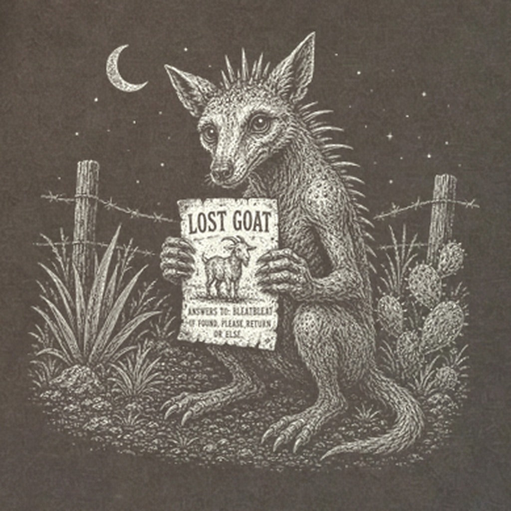 Chupacabra Lost Goat Premium Long Sleeve