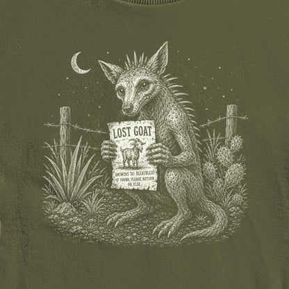 Chupacabra Lost Goat Crewneck Sweatshirt