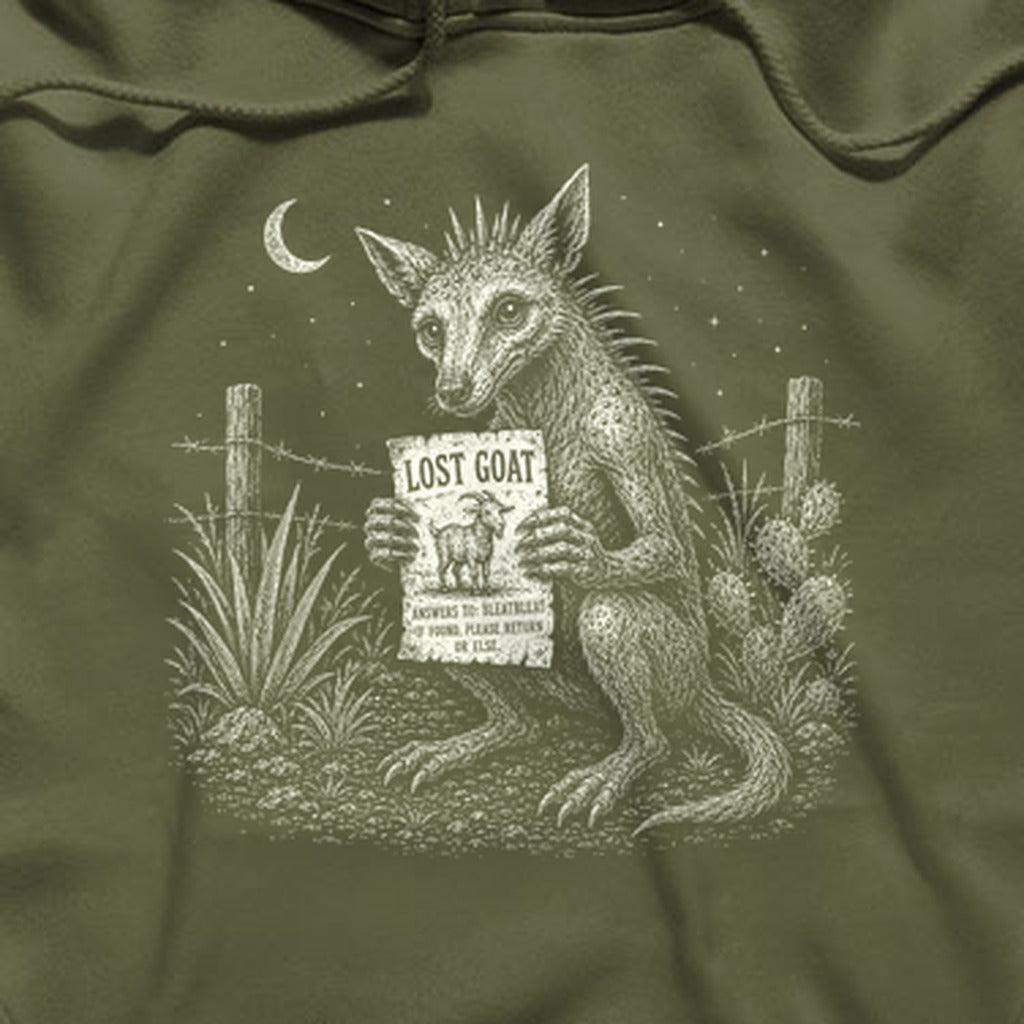 Chupacabra Lost Goat Hoodie