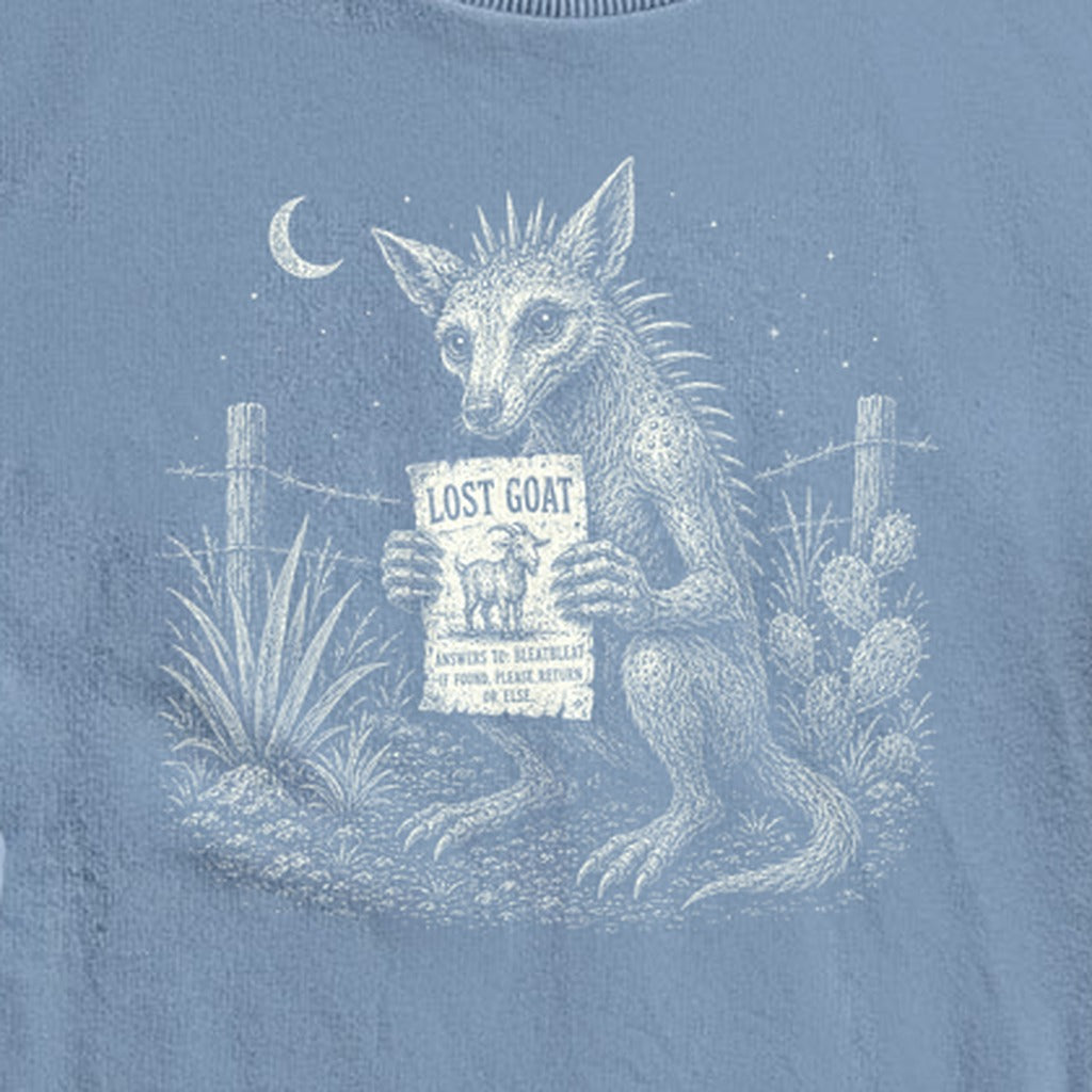 Chupacabra Lost Goat Crewneck Sweatshirt