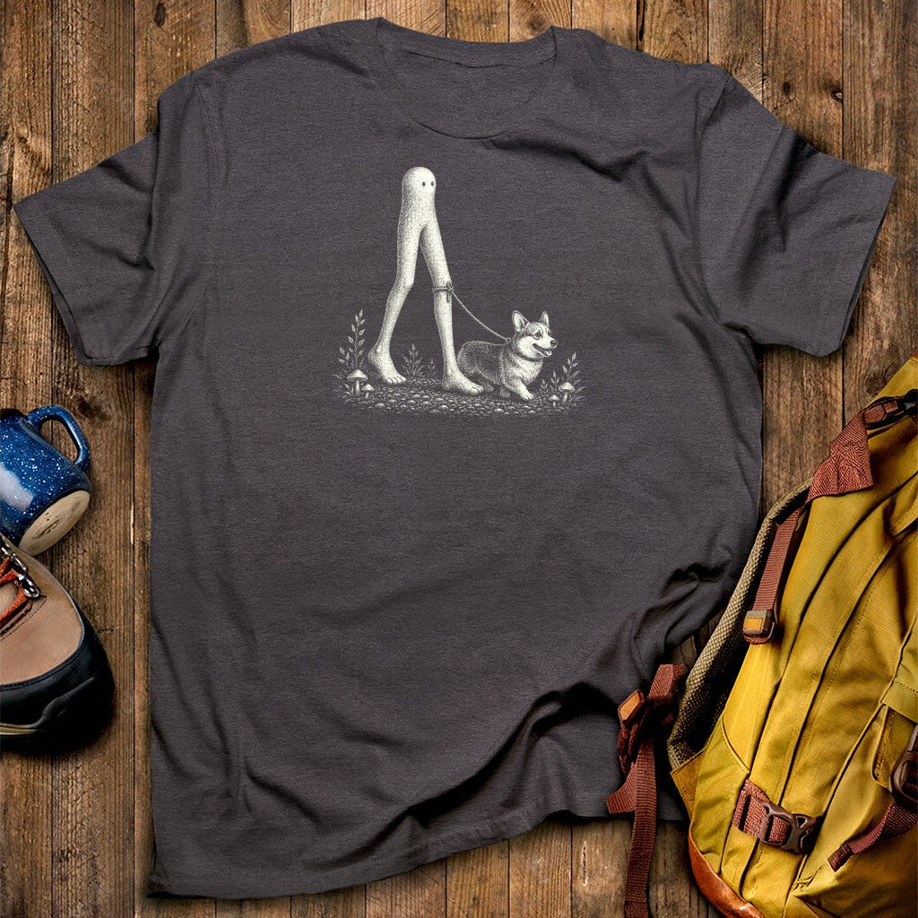 Fresno Nightcrawler Walking a Dog T-Shirt