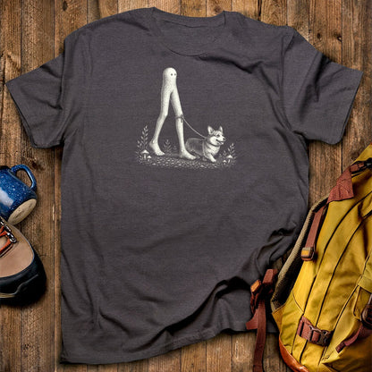 Fresno Nightcrawler Walking a Dog T-Shirt