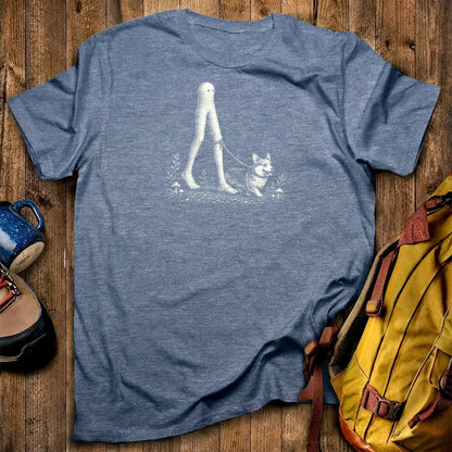 Fresno Nightcrawler Walking a Dog T-Shirt