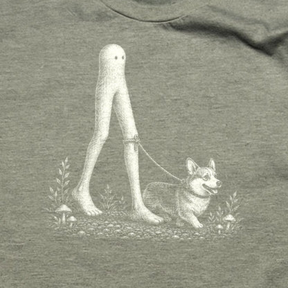 Fresno Nightcrawler Walking a Dog T-Shirt