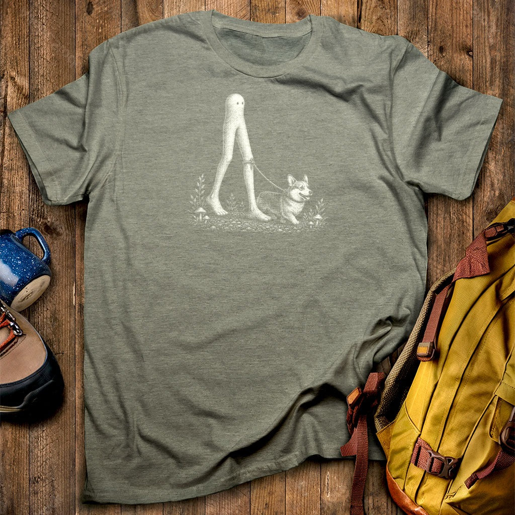 Fresno Nightcrawler Walking a Dog T-Shirt