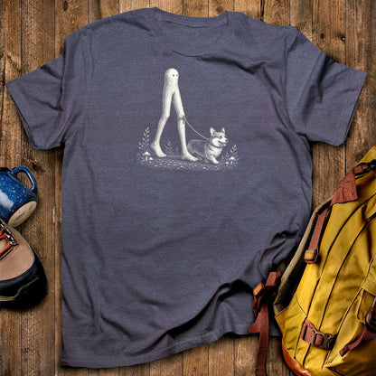 Fresno Nightcrawler Walking a Dog T-Shirt