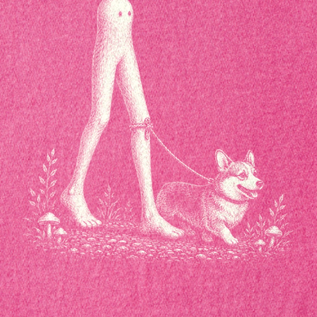 Fresno Nightcrawler Walking a Dog Kids Cotton T-Shirt