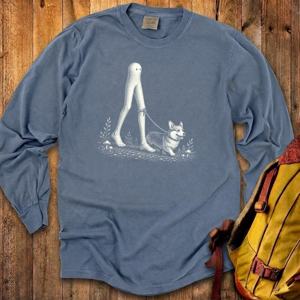 Fresno Nightcrawler Walking a Dog Premium Long Sleeve