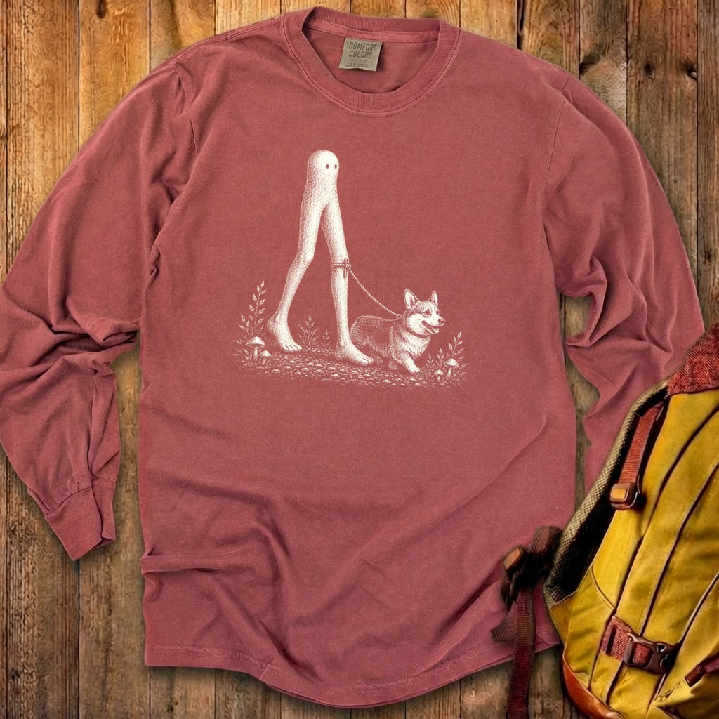 Fresno Nightcrawler Walking a Dog Premium Long Sleeve