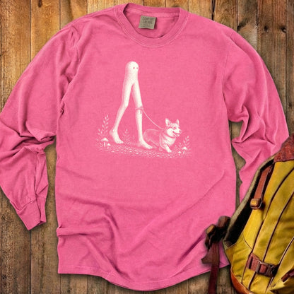 Fresno Nightcrawler Walking a Dog Premium Long Sleeve