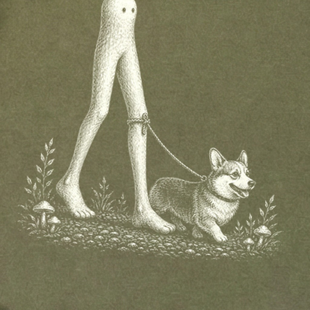 Fresno Nightcrawler Walking a Dog Premium Long Sleeve