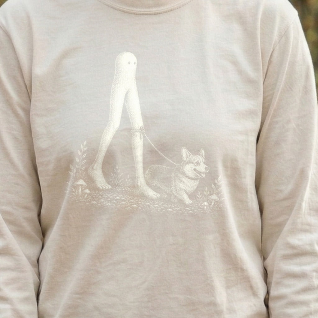 Fresno Nightcrawler Walking a Dog Premium Long Sleeve