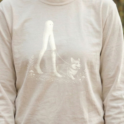 Fresno Nightcrawler Walking a Dog Premium Long Sleeve