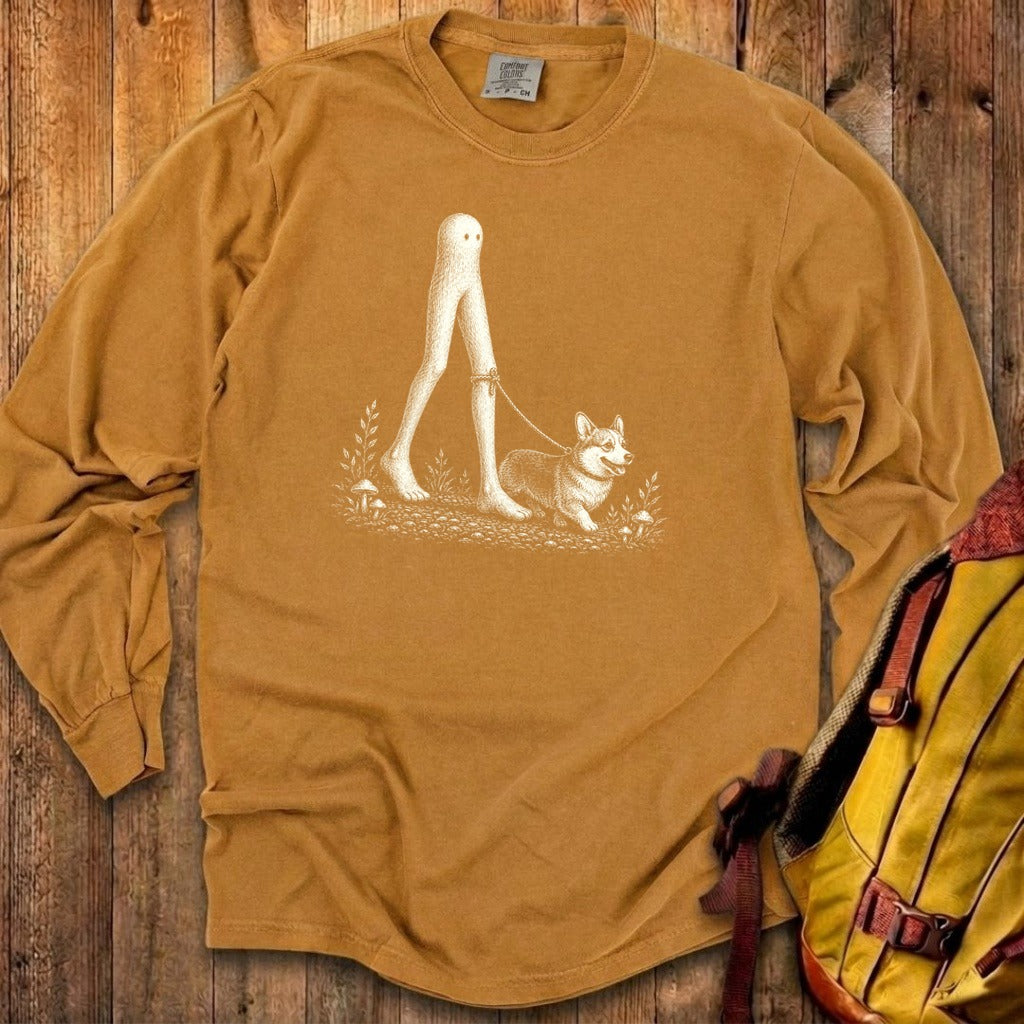 Fresno Nightcrawler Walking a Dog Premium Long Sleeve
