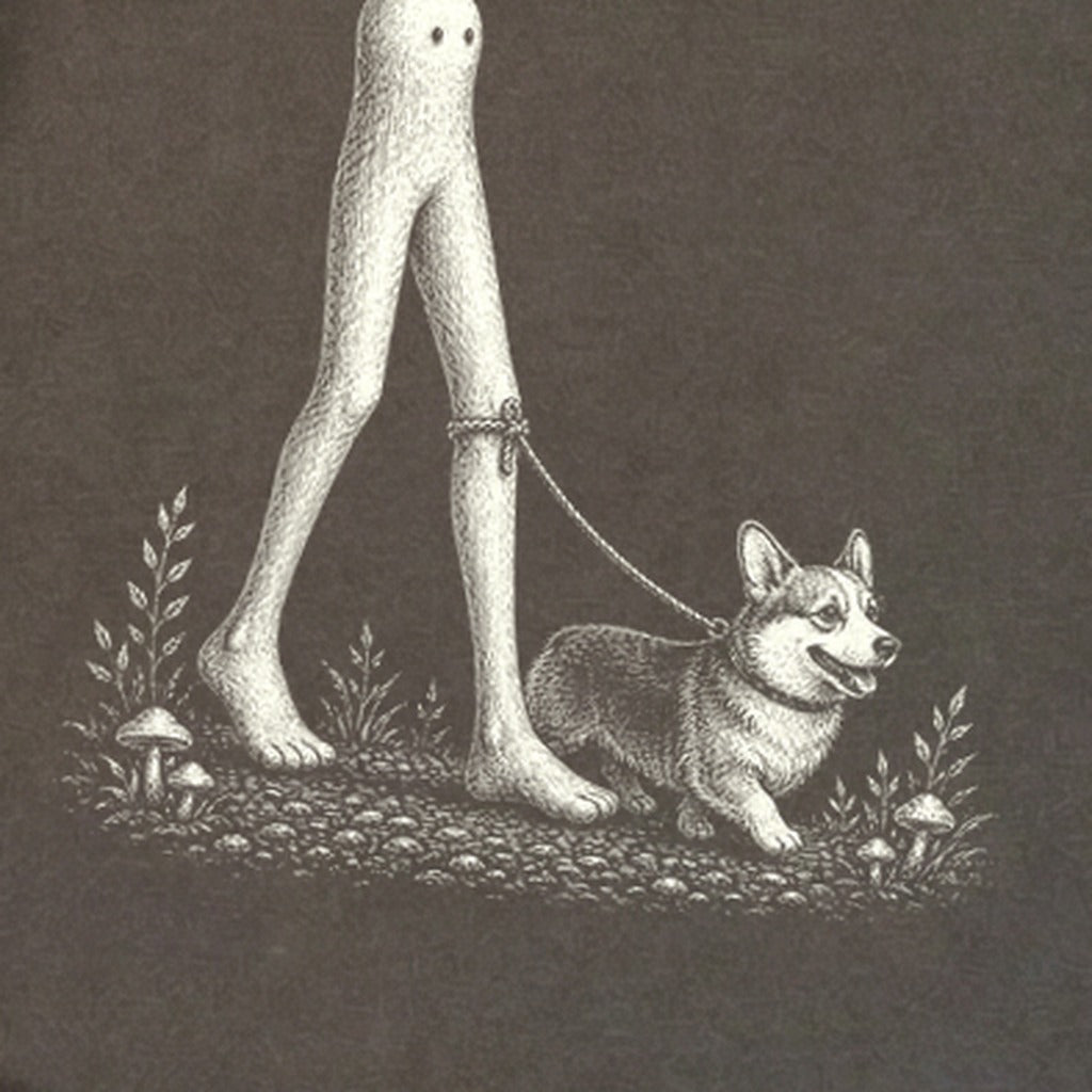 Fresno Nightcrawler Walking a Dog Premium Long Sleeve