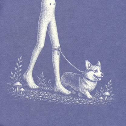 Fresno Nightcrawler Walking a Dog Premium Long Sleeve