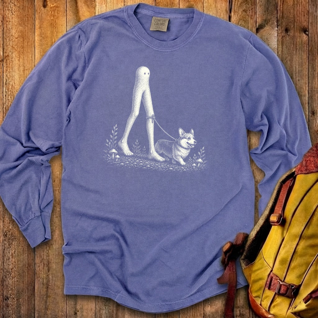 Fresno Nightcrawler Walking a Dog Premium Long Sleeve