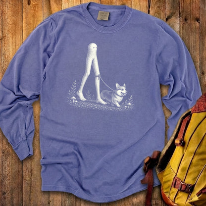 Fresno Nightcrawler Walking a Dog Premium Long Sleeve