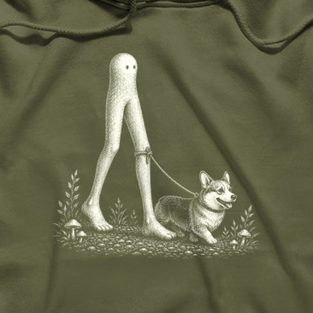 Fresno Nightcrawler Walking a Dog Hoodie