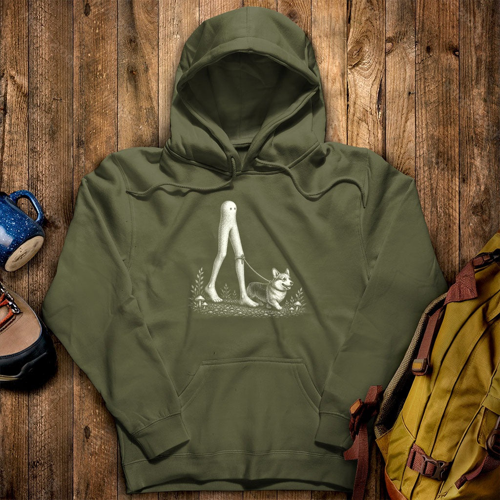 Fresno Nightcrawler Walking a Dog Hoodie
