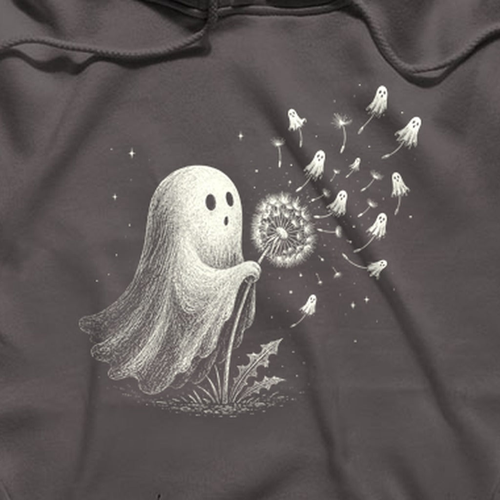 Ghost Dandelion Wish Hoodie