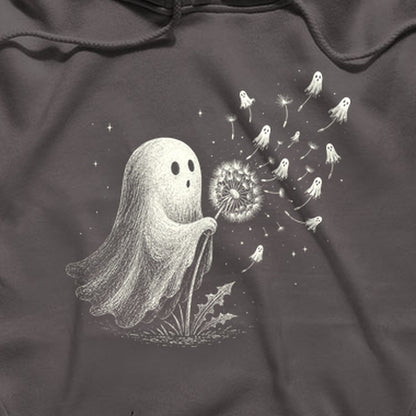 Ghost Dandelion Wish Hoodie