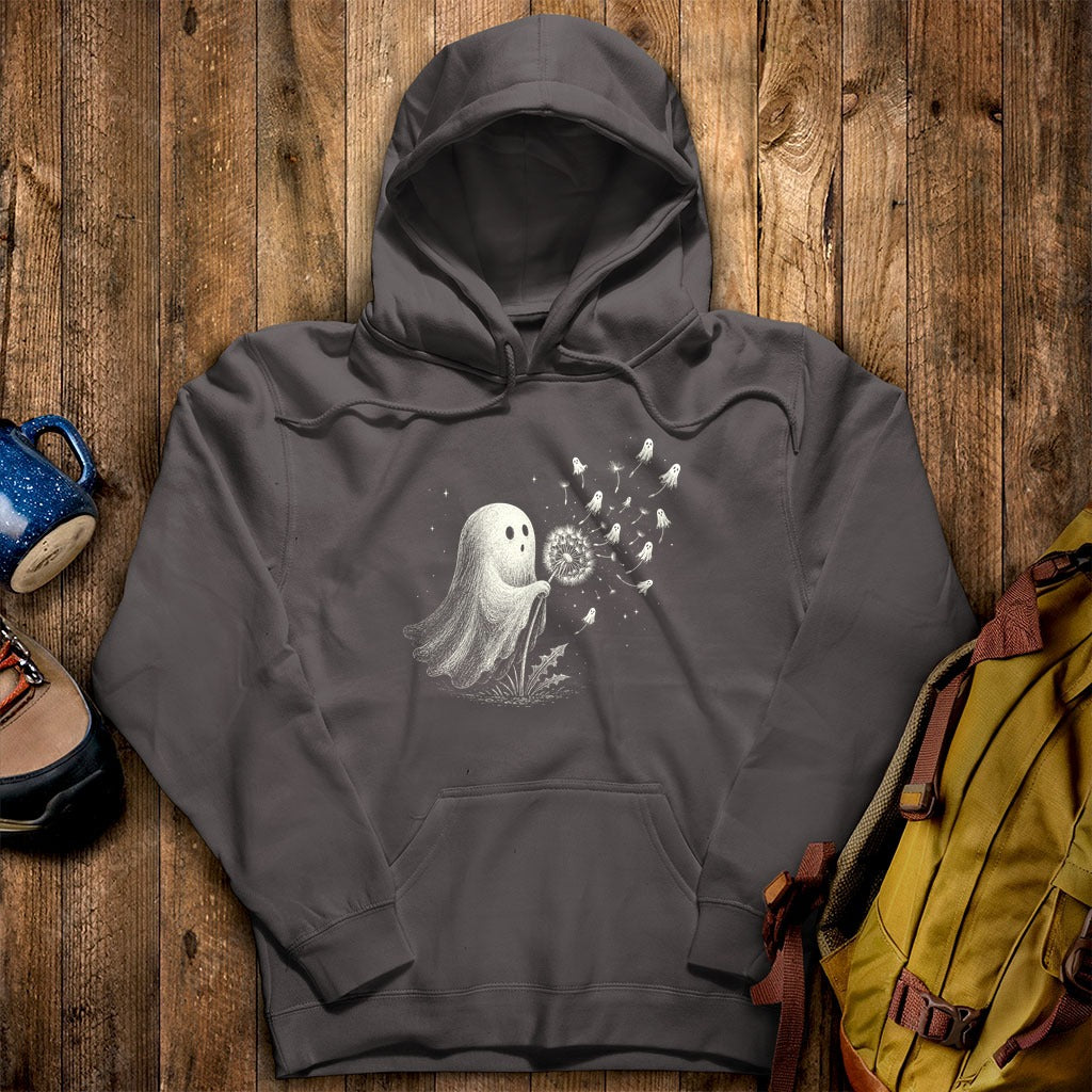 Ghost Dandelion Wish Hoodie