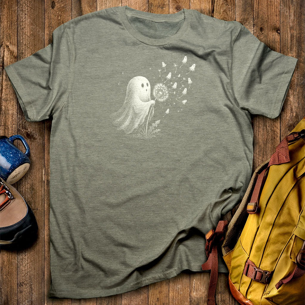 Ghost Dandelion Wish T-Shirt