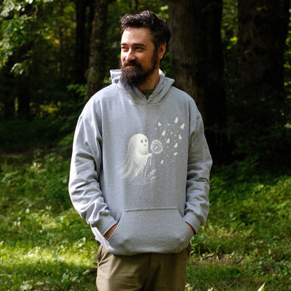 Ghost Dandelion Wish Hoodie