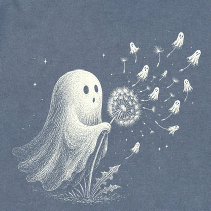 Ghost Dandelion Wish Premium Long Sleeve