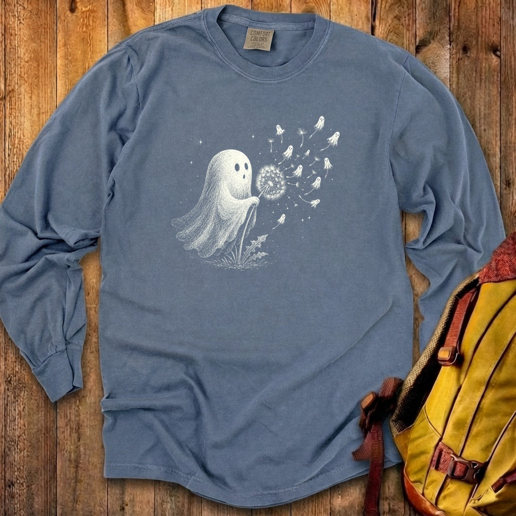 Ghost Dandelion Wish Premium Long Sleeve