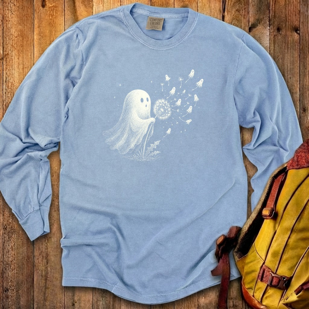 Ghost Dandelion Wish Premium Long Sleeve
