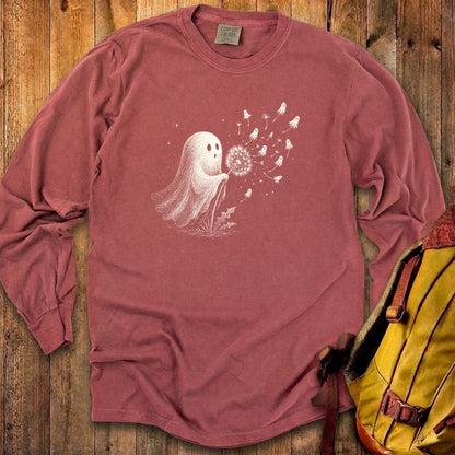 Ghost Dandelion Wish Premium Long Sleeve