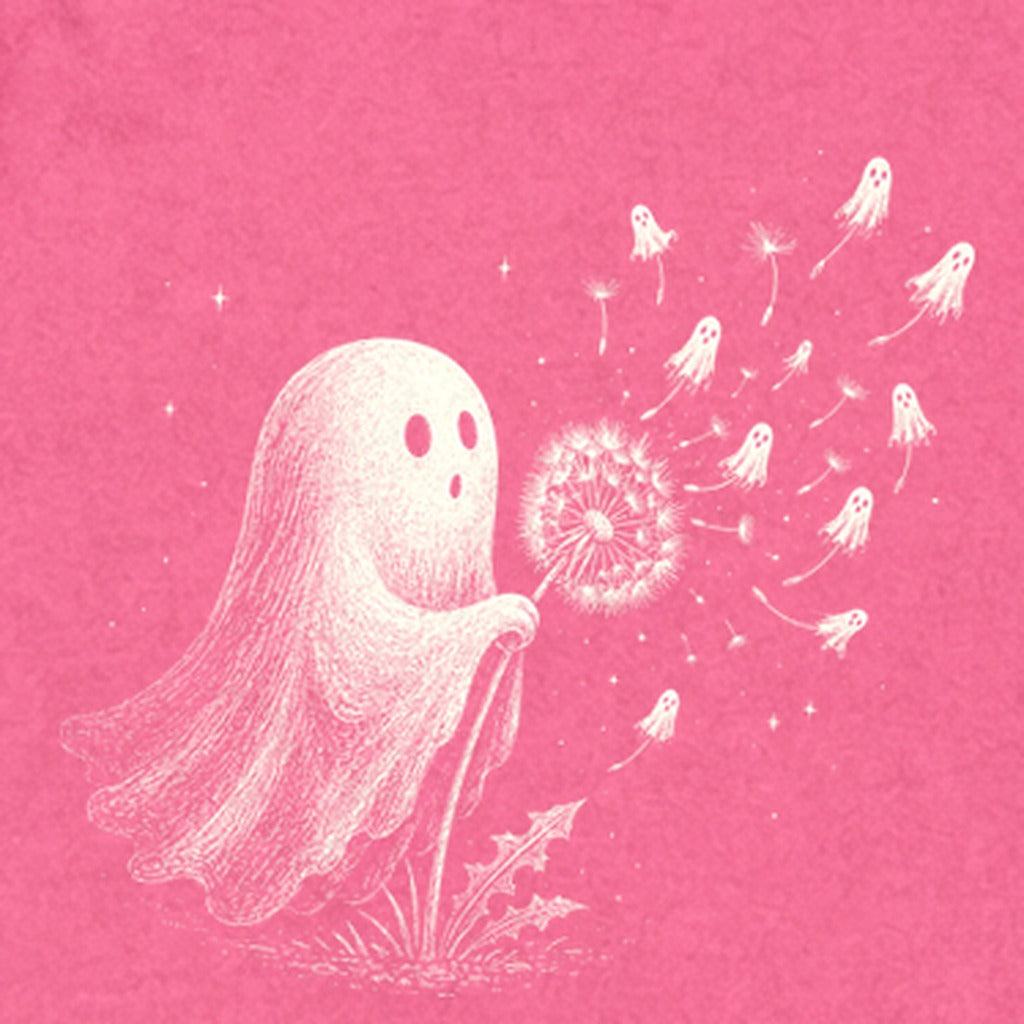 Ghost Dandelion Wish Premium Long Sleeve