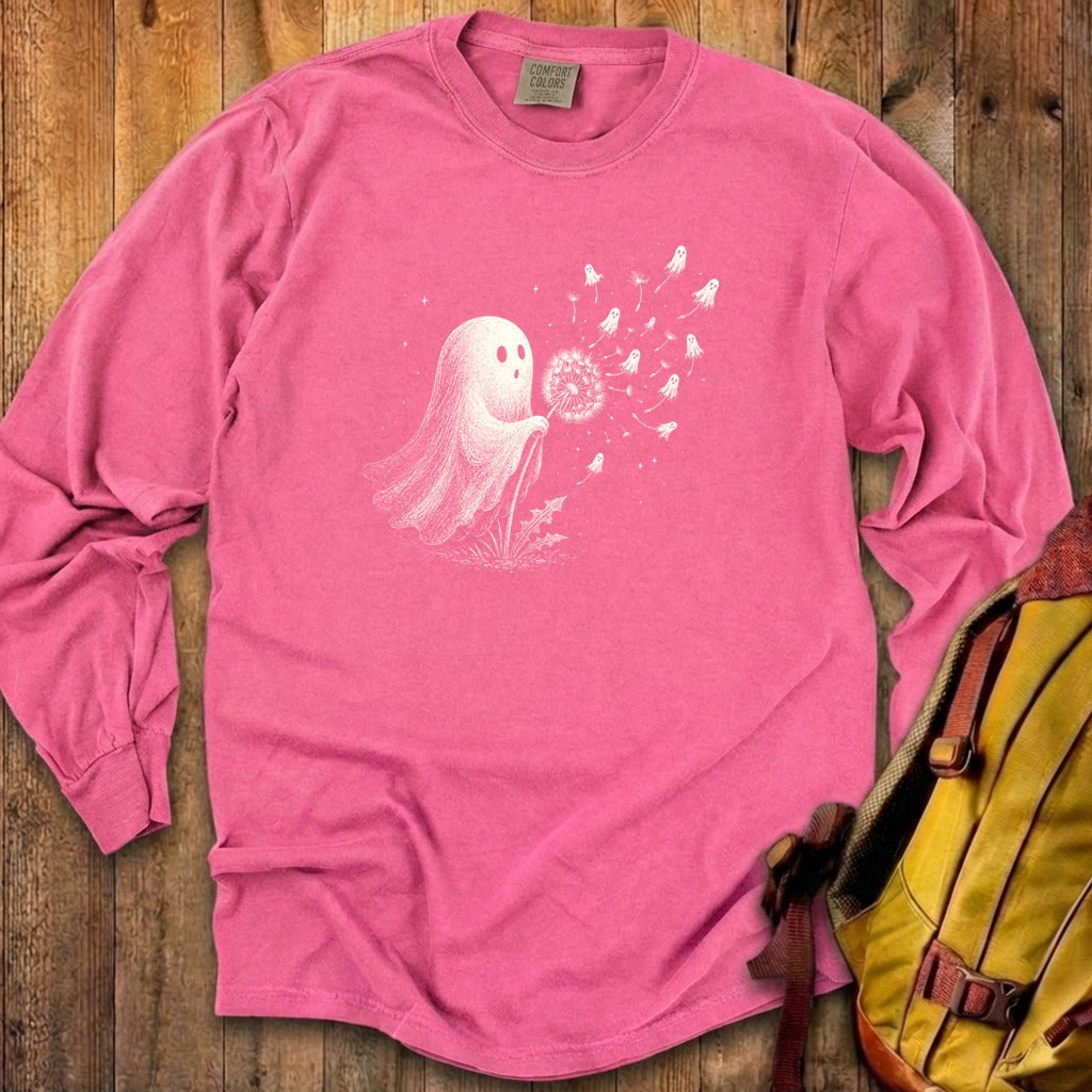 Ghost Dandelion Wish Premium Long Sleeve