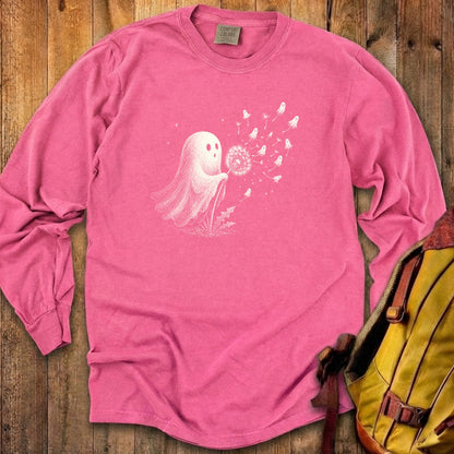 Ghost Dandelion Wish Premium Long Sleeve